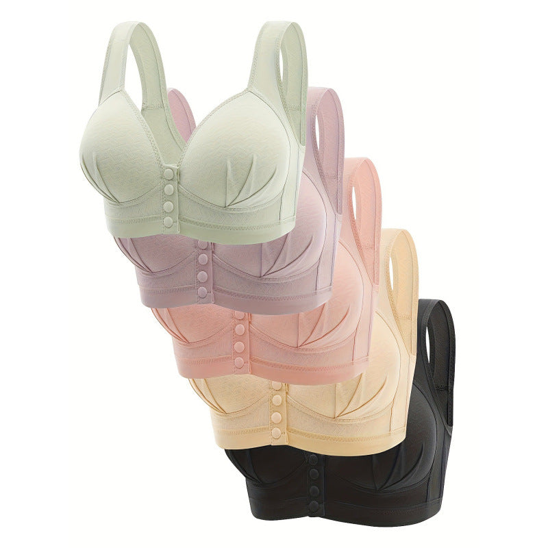 Seamless Wireless Push-Up Bra