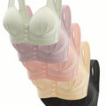 Seamless Wireless Push-Up Bra