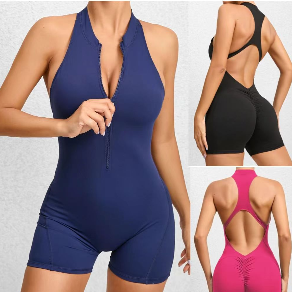 Workout Jumpsuit Shorts for women